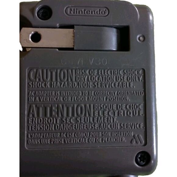 Official Nintendo USG-002 DS Lite Wall Power AC Adapter Charger OEM DS Lite OEM - Picture 3 of 4